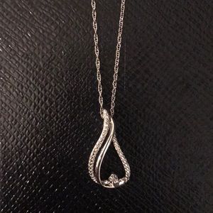 Helzberg Diamonds Teardrop necklace